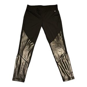 🏃🏽‍♀️XERSION RUNNING TIGHTS NWT LARGE BLACK SHINY